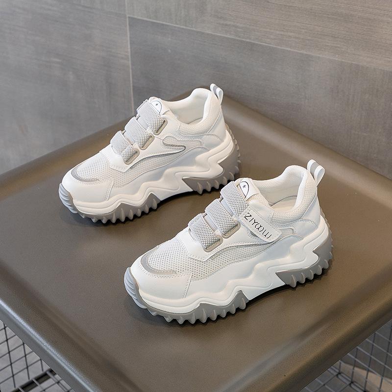 休闲鞋外贸爆款真皮女鞋老爹鞋