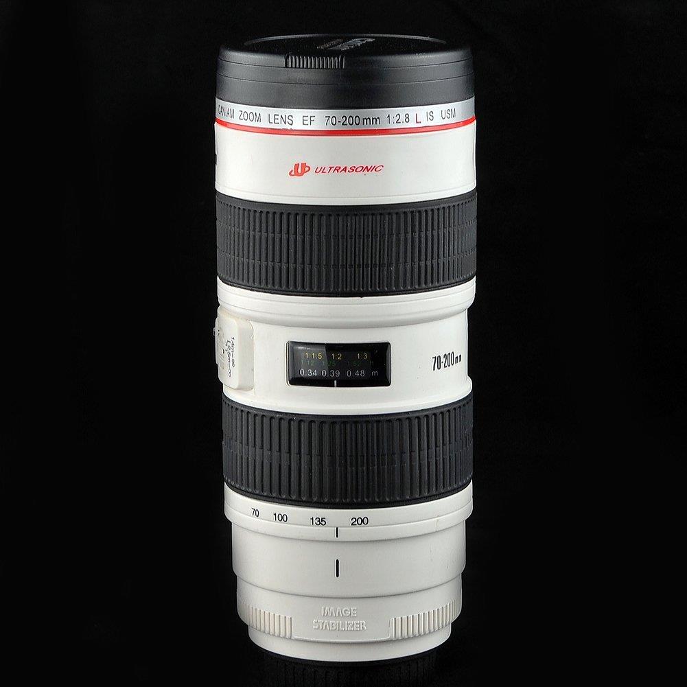 厂家新奇创意礼品70-200大白镜头彷真相机杯子大容量560ML水杯