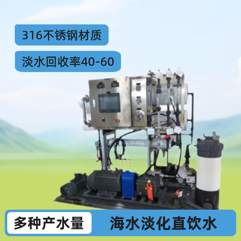 船用海水淡化设备造水机海水设备反渗透除盐设备海水处理器ro系统