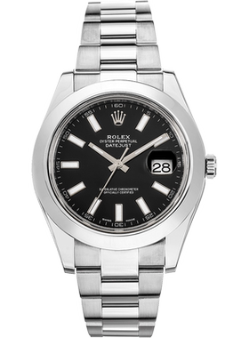 [9.8新/拍卖]劳力士日志型系列钢自动机械手表男116300