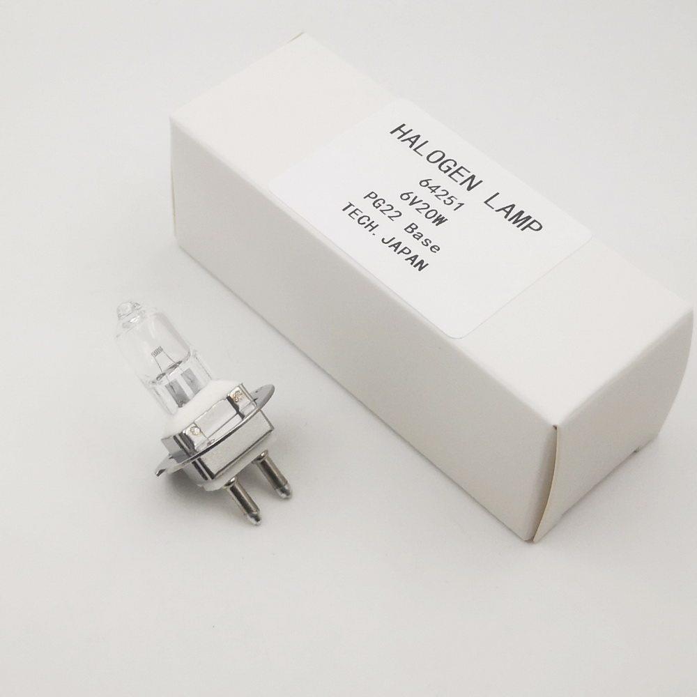 HLX64251 6V20W 苏州66六六Vision视觉裂隙灯显微镜灯泡配件YZ5X