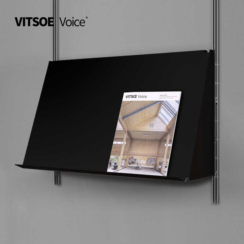 Sloping shelf/黑色斜搁板 Vitsoe Voice 606维松万用置物架系统