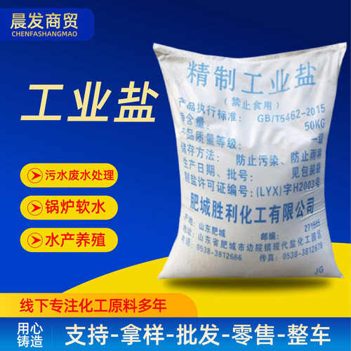 工业盐锅炉污水处理用海盐山东东营厂家批发工业盐