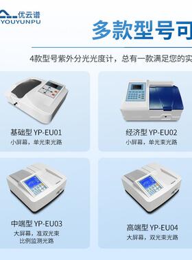 紫外可见分光光度计双光束紫外可见吸收光谱仪实验室可见分光度计