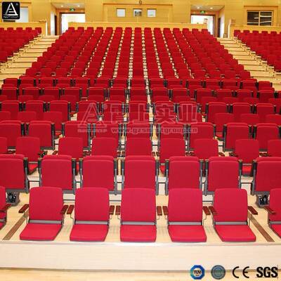 体育馆大型电动伸缩折叠软包座椅看台演播厅观众席座椅