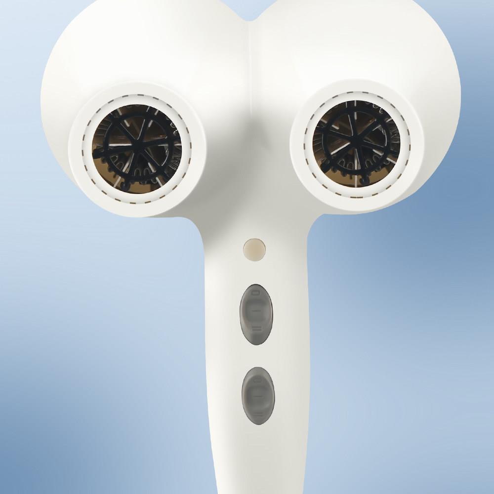 双头吹风机专业沙龙快干大风力双筒速干护发造型商用吹风机4000W