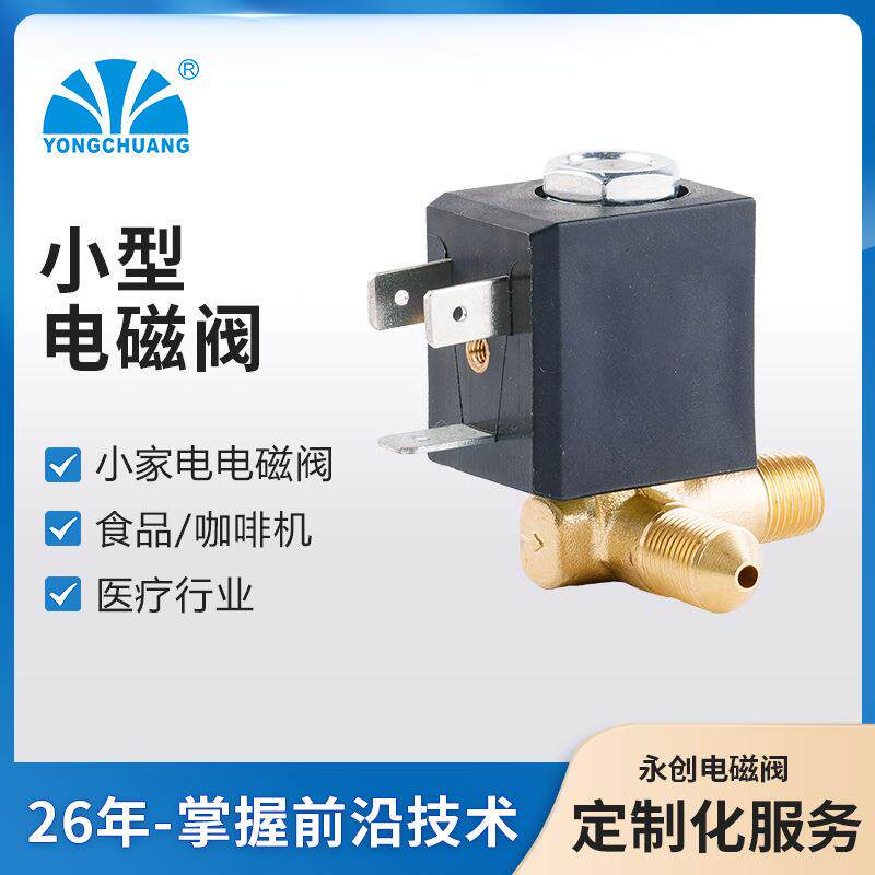 余姚5524-01微型蒸汽电磁阀16KG直动式电磁阀取暖器电磁阀