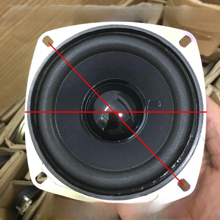 大冲程发烧4寸中音重低音喇叭8欧20瓦 做工非常好 音质不错