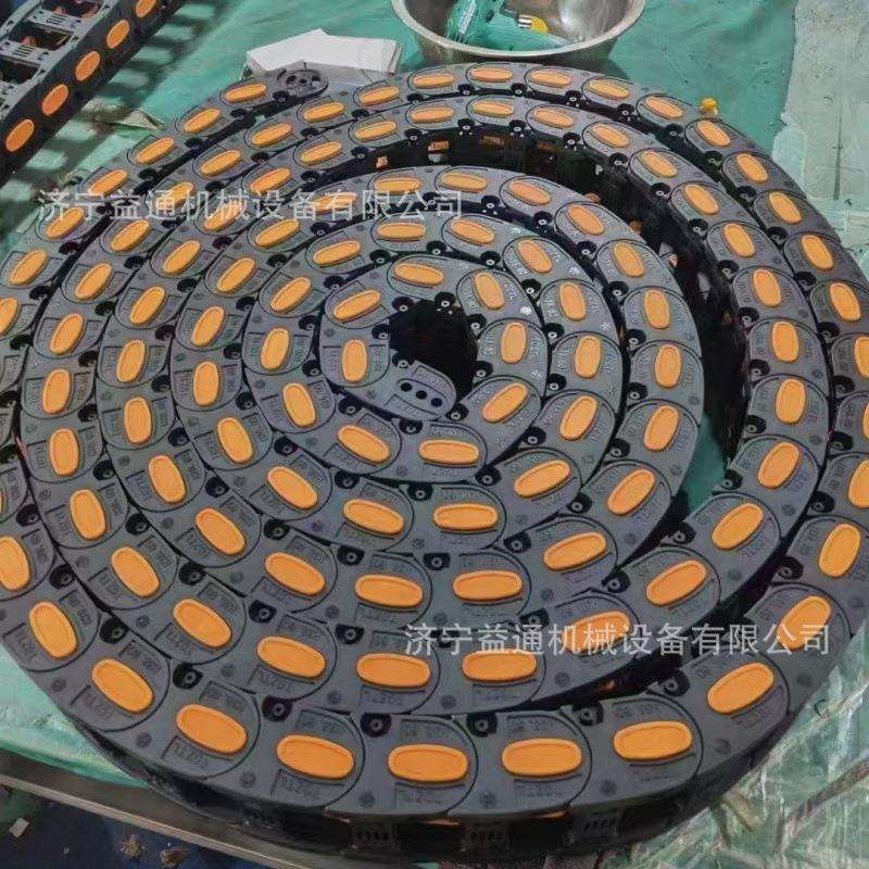 机35床尼链 龙全封闭拖机床电缆保护链 拖工程塑料尼龙拖链