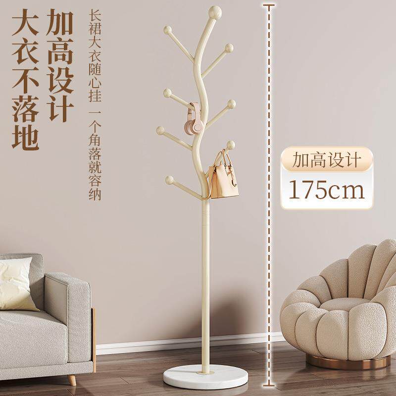 树杈落地衣帽架轻奢卧室内立式挂衣架家用简易挂包架子树杈衣帽架