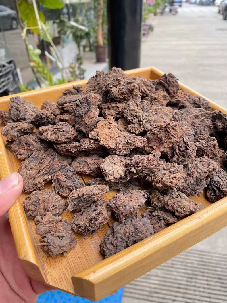 茶皇普洱熟普2003年冰島古樹老茶頭普洱茶熟茶 絕 版 老茶-500克 普洱茶 BUASHOP普洱老茶