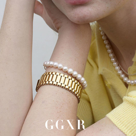GGXR 欧美手表链手镯时髦个性简约百搭潮网红表带手环饰品女