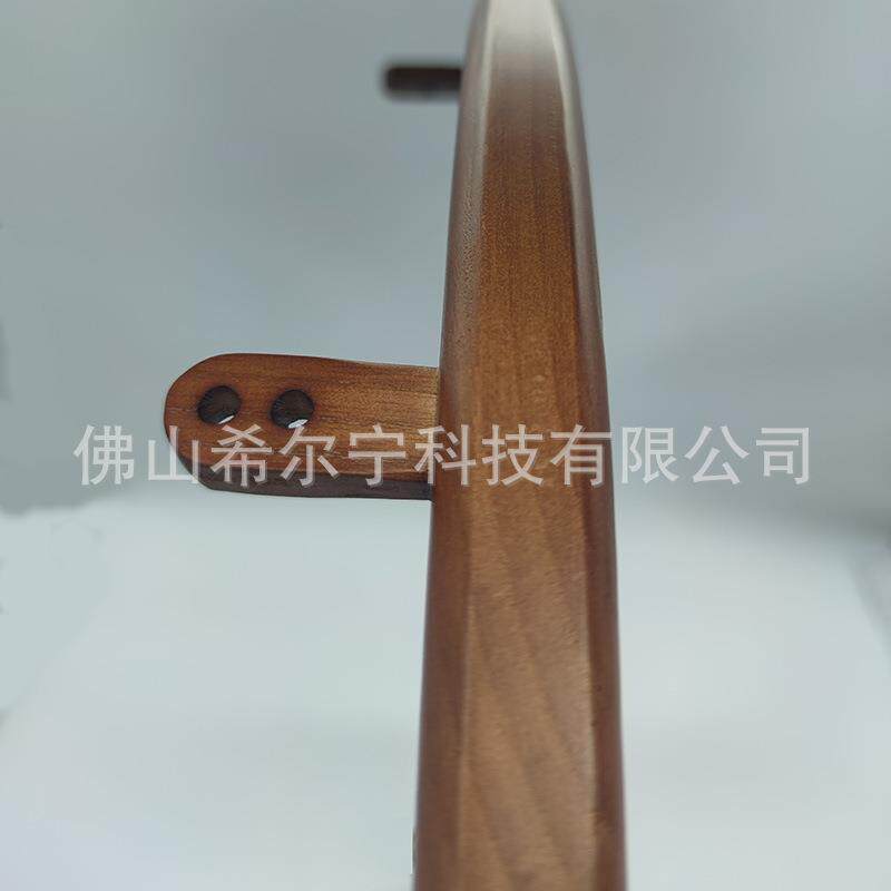 手工木质轮椅扶手圈适用24寸轮子6耳加宽异性圈结实无缝加宽款