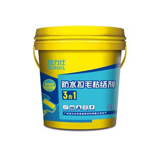 班力仕拉毛防水粘结剂三合一墙面拉毛瓷砖背涂胶粘结剂大砖上墙