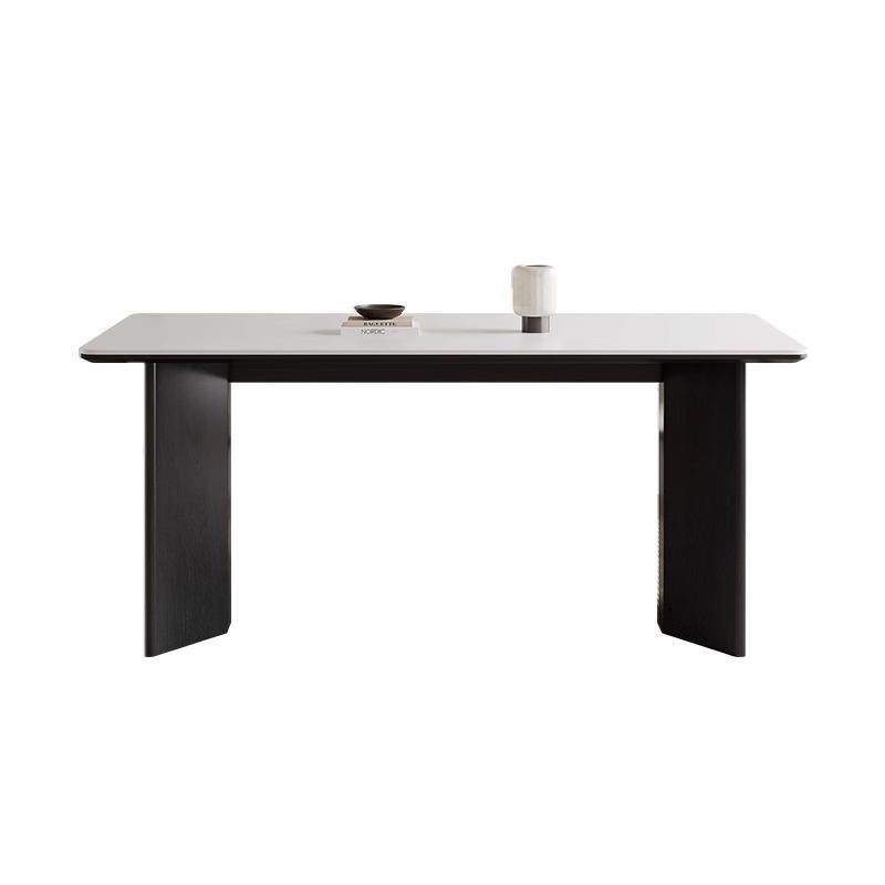 高档那年1班高新意式木岩板餐桌椅25款小户型家用实现代简约轻奢