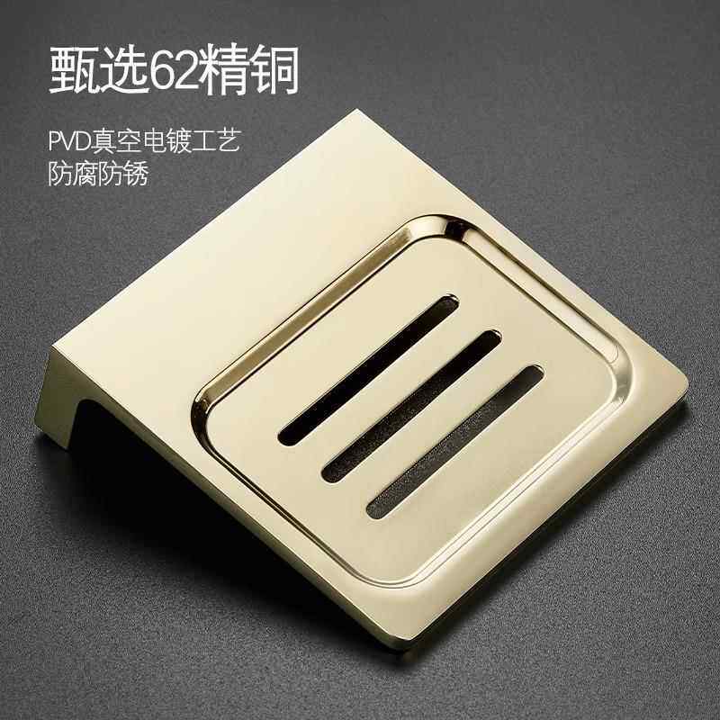 孔全铜香浴皂盒免打家用沥水肥皂碟壁卫生163间皂盘室皂盒置物挂
