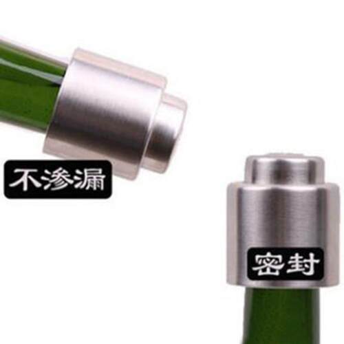 Supply of stainless steel metal wine stoppers, press-type re