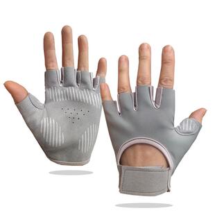 练软甩壶铃防滑专用手套女士防起茧摇摆健身骑行半指攀岩登山射击