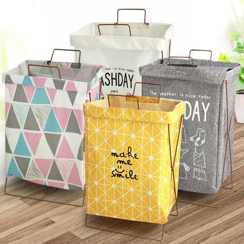 Dirty clothes storage basket household laundry basket dormit