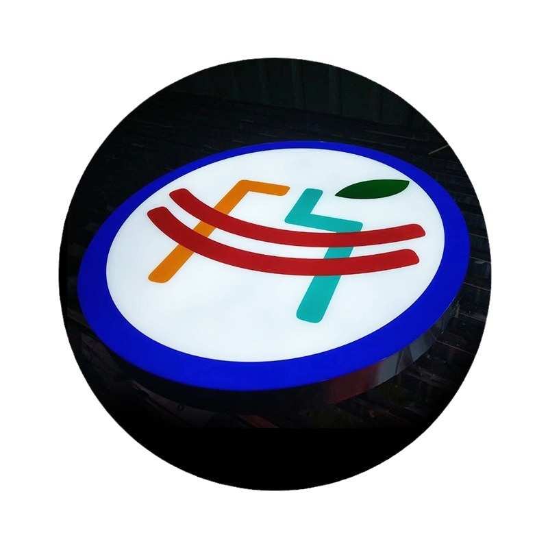 源头厂家不锈钢l发光树脂字广告招牌门头LED室内背景墙迷你发光字