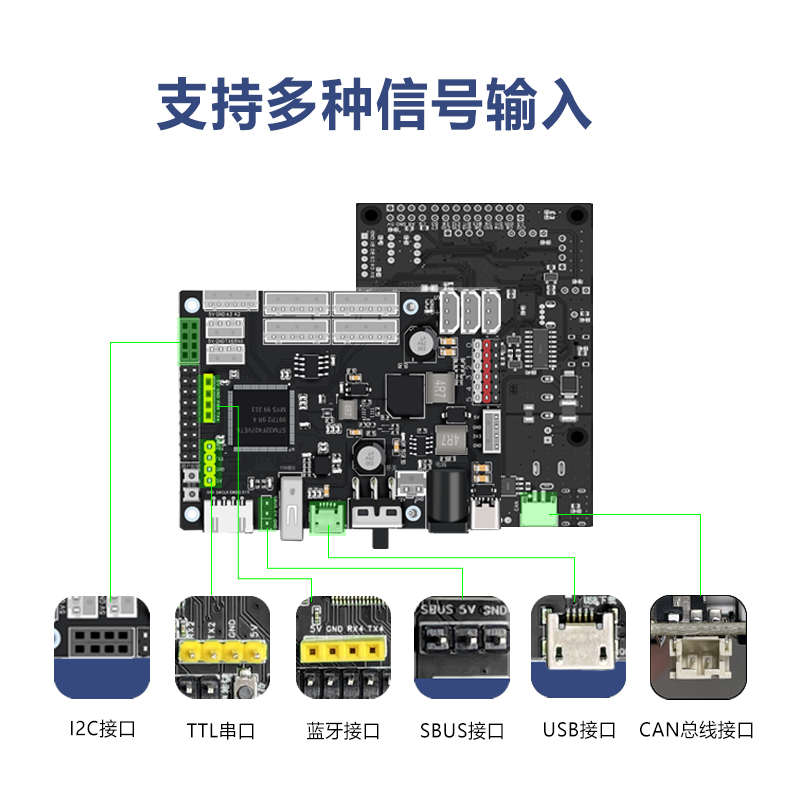 STM32开发板 ROS机器人控制器 编码器电机舵机驱动板控制板扩展板