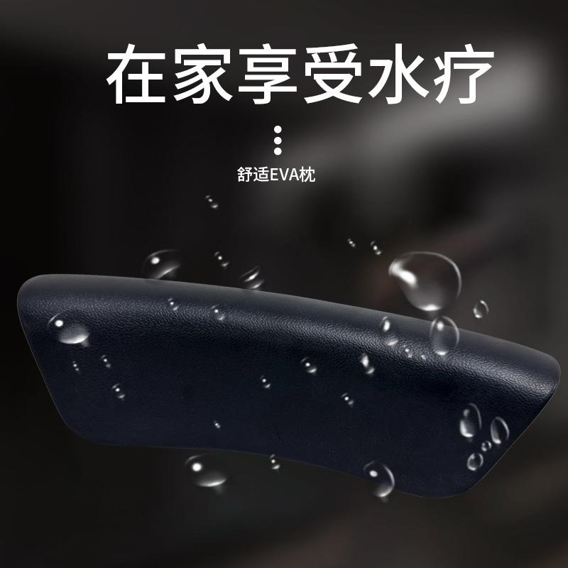 浴缸枕头泡澡靠背垫洗澡防水枕头SPA靠枕防滑头垫浴缸配件洗头枕