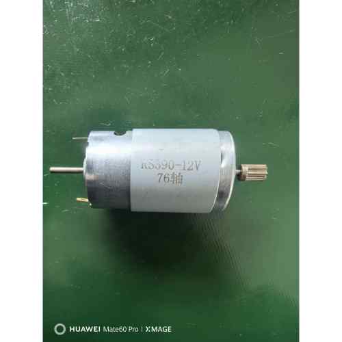 充气泵机芯电机马达RS390-12V+小齿轮（9齿外径5.8mm）21000转