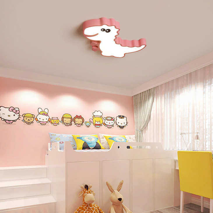 卡通led吸顶灯创意儿童房恐龙灯男孩小卧书房护眼幼儿园造型灯具,家装灯饰光源,智能吸顶灯,淘宝优惠券,粉丝福利购,淘宝优惠卷