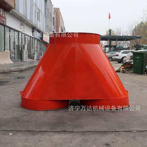 矿用风机分风器 铁风筒分风设备CZFF-1000铁三叉Y型切换铁质风筒