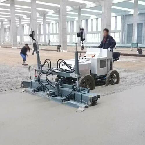 激光整平机道路施工用摊铺机小型两轮找平机混凝土摊铺机