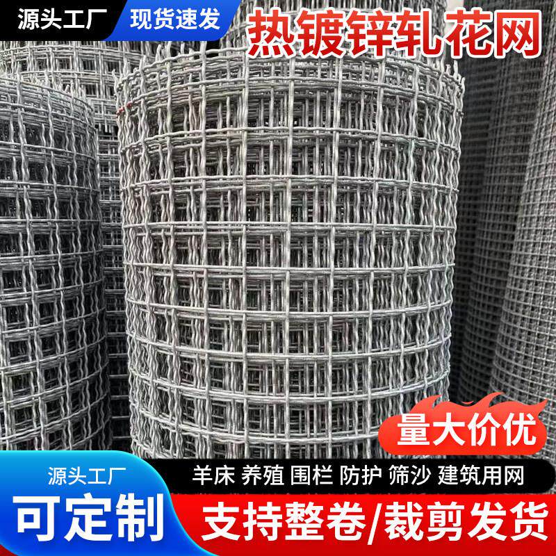 热镀锌钢丝网筛网鸡鸭鹅羊床漏粪网养殖围网围栏加粗安全防护网