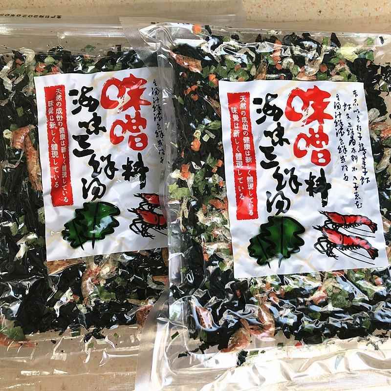 日式海味三鲜汤料紫菜虾皮汤料包特产味增海鲜汤海带即食汤裙带菜