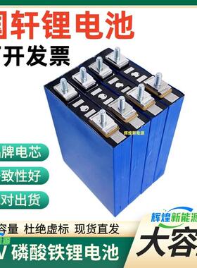 国轩3.2V30AH磷酸铁锂电池 40AH 50AH72AH大容量电动车动力锂电池