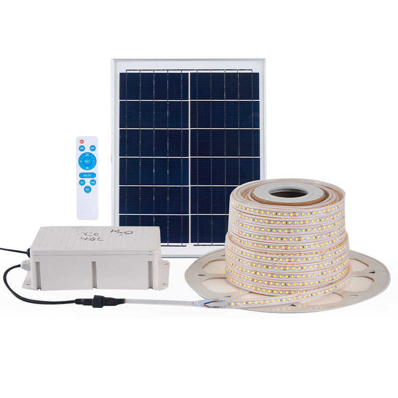 太阳能灯带户外防水超亮露营氛围阳台栏杆庭院花园地摊亮化灯条