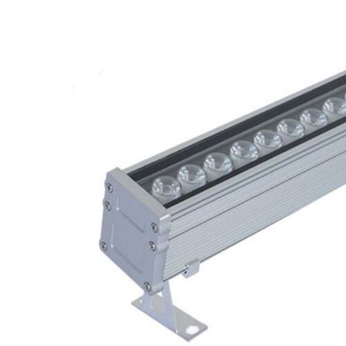 led户外防水IP68外控18w24w36wRGB宽电压七彩DMX512线条灯洗墙灯