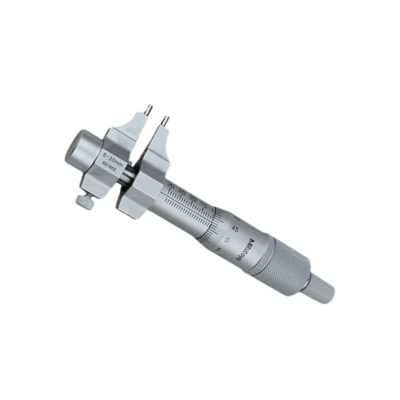 三丰卡尺型内径千分尺5-30mm/0.01普通型 商品型号:145-185