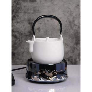 茶具宫廷风提梁泡茶壶单壶烧水壶珐琅彩陶瓷煮家用大号静音电陶炉