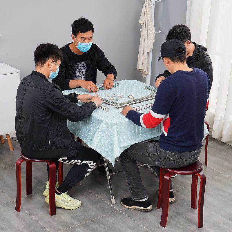 折叠圆桌12人吃饭桌子家用餐桌饭桌出租屋小户型实木圆桌面餐桌椅