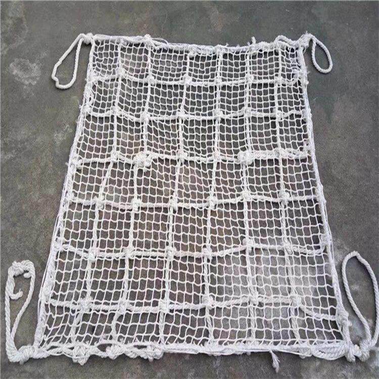 双层小孔尼龙吊网吊装网吊包起重吊货网兜船用吊网高空抛物防护网