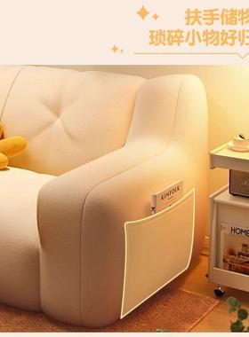 懒人沙发卧室可躺可睡椅豆DD101701袋台休闲米躺榻榻小沙发阳小户