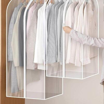 dust cover hanging bag clothes wardrobe防尘罩挂衣袋衣服家用