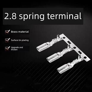 2.8插簧连带接线端子110型插簧端子横连110插簧插片端子6000插0.8