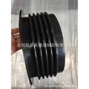 1000人防工程建筑三元 RFP 乙丙波纹管伸缩管过滤吸收器EPDM橡胶管