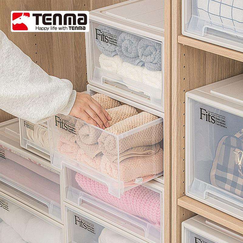 TENMA天马Fits45正方组合式抽屉柜家用卧室客厅衣物收纳柜收纳箱