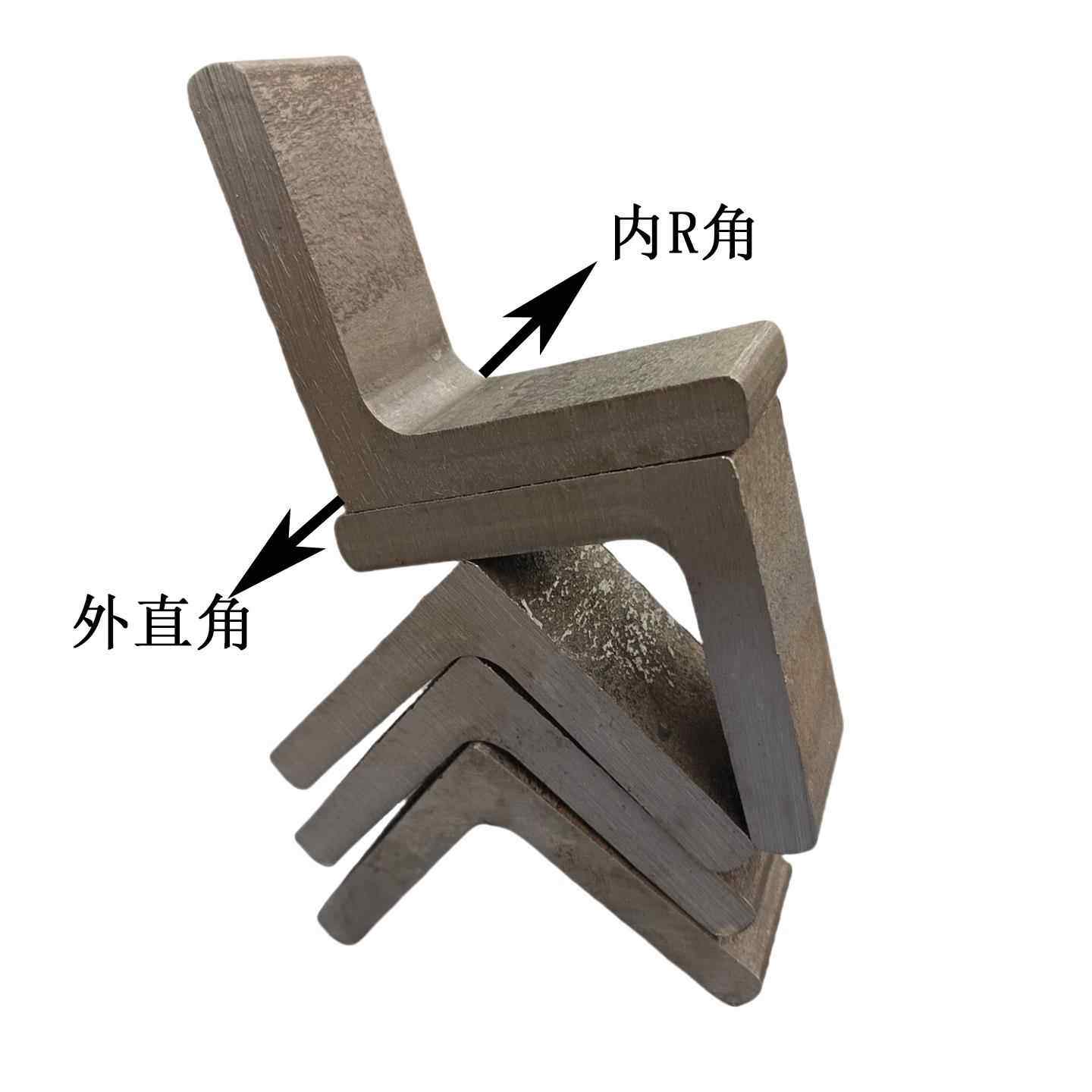 角码碳钢加工件角钢CNC机加省时角铁75x75 56*90 125*125 100X160