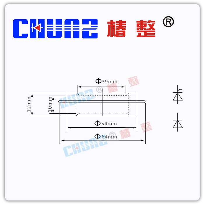 200a300a800a500a1600v可控硅全新ks大功率晶闸管凹形双向平板式
