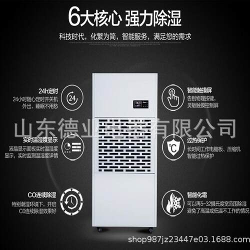济南送货上门德业DY-6240/A配电房车间仓库工业除湿机适用排湿