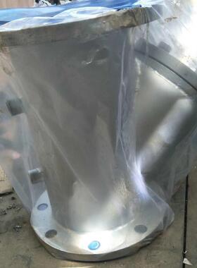 BGL41W-16P不锈钢保温Y型过滤器法兰夹套过滤器CF8材质双层网