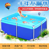 养鱼专用桶水产养殖鱼箱车载运输活鱼水箱带排水长方桶塑料桶加厚