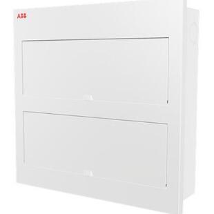 ABB颖致配电箱 19W;10241435 颖致白金属面盖YI